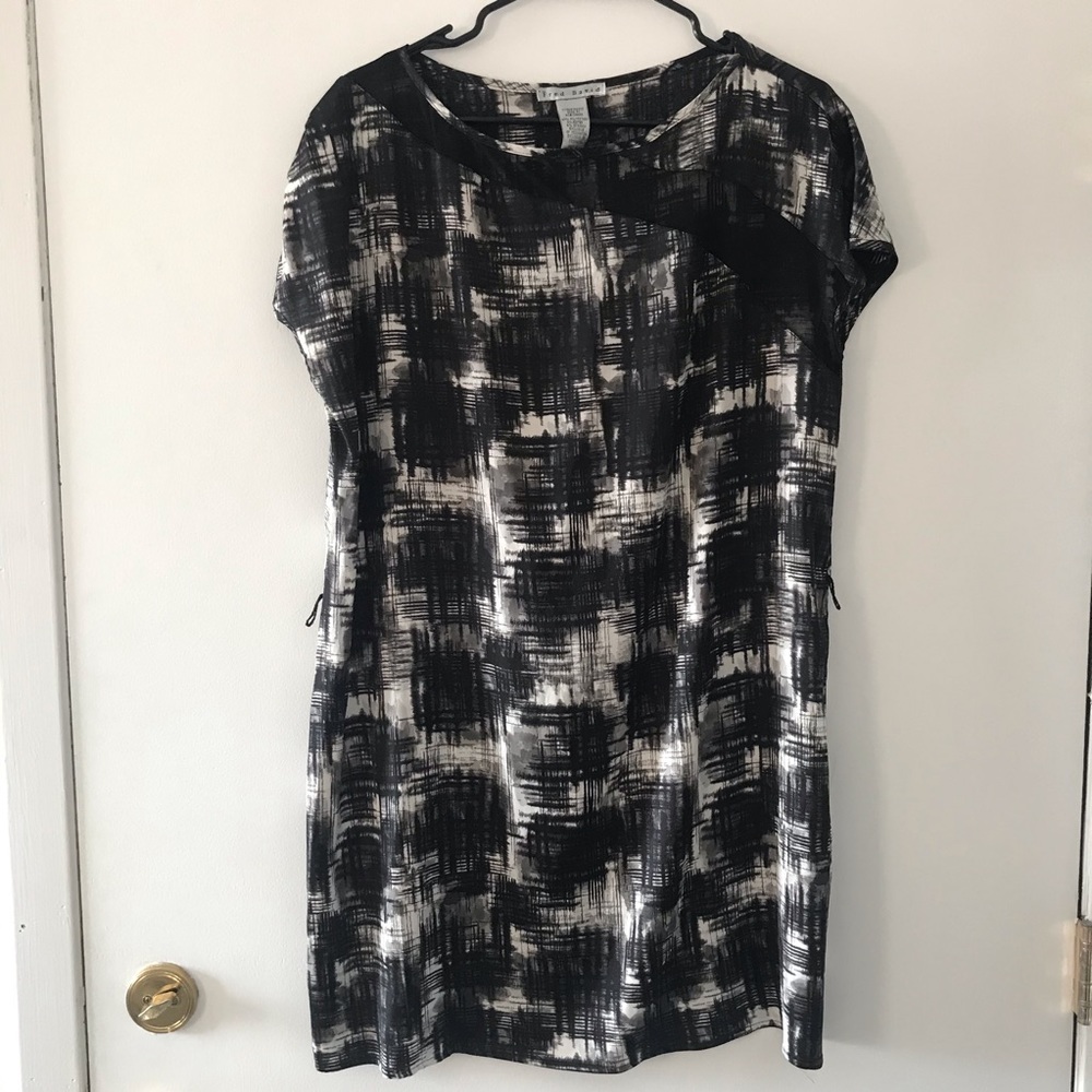 Fred David Black and White Dress